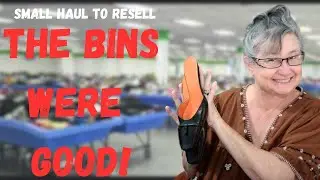 GOODWILL BINS HAUL GUCCI? PRADA? ITEMS TO RESELL ON POSHMARK EBAY I LOVE SOURCING SHOES AT THE BINS!