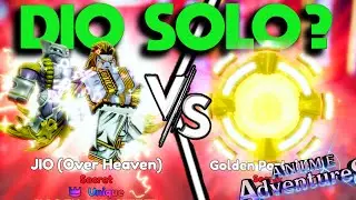 Can UNIQUE DIO OVER HEAVEN Solo The New Secret Golden Portal? Anime Adventures!