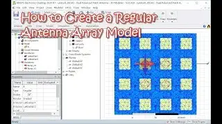 How to Create a Regular Antenna Array Model