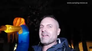 Halloween 2024 Camping Le Floride Port Barcares Francia exploramos de noche