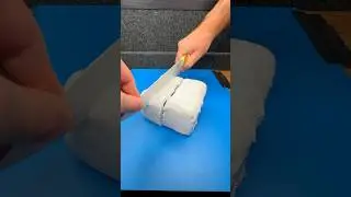Slime Foam Covered In Clay ASMR