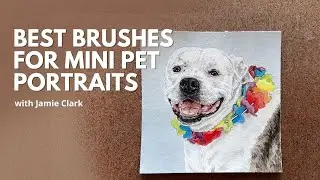 How to Paint Mini Pet Portraits with Watercolor