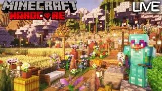 Building a Skeleton XP Farm in Hardcore Minecraft