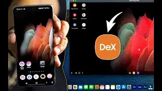 Turn your computer into S21 utra with Samsung dex software.653