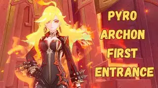 Pyro Archon Entrance Clip | Archon Quest Genshin Impact 5.0