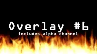 Video Overlay Pack #30 (with bonus fire background with alpha channel)