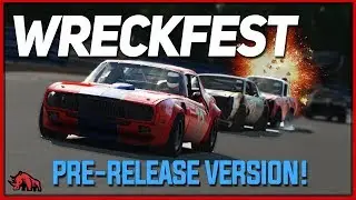 Wreckfest - Smashes, Crashes, and Buses!? (Wreckfest Pre-Release Gameplay)