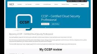 My review for the CCSP – Certified Cloud Security Professional