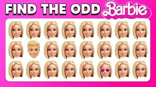 Find the ODD One Out - Barbie Edition 👱‍♀️❤️👱‍♂️ Emoji Quiz | Easy, Medium, Hard