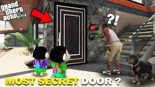 I Opened The New Ultimate Secret And Hidden Door Of Franklin's House.. | SHINCHAN GTA 5 VIDEO