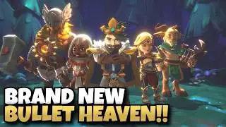 NEW Co-op Bullet Heaven Roguelite! | Royal Revolt Warriors