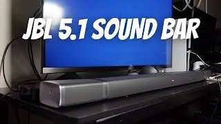 JBL 5.1 Surround Sound Bar With Wireless Subwoofer!