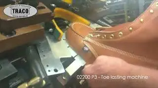 02200 P3   Toe lasting machine