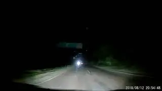 яма на дороге перед Николаевом
