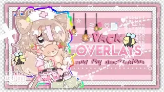 ˖*°✧💗overlay pack//пак оверлеев и пнг украшений🌷꒳​˓ ꒱˚♡
