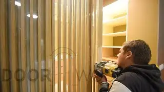 Раздвижная перегородка Гардеробная комната
