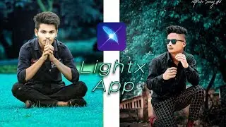 Lightx App - Aqua and Orange Color Correction Editing Tutorial in Lightx App