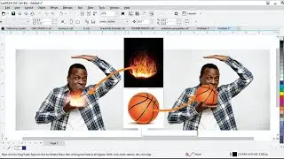 How To Blend Images & Create A Composite in CorelDraw 2021