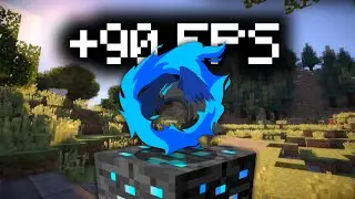 The Best Client For Mcpe 1.19+ Blue Raven FPS Edition (No Particle, Clear Water, Mini Totem)