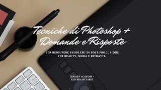 Live: Tecniche di Photoshop + Q&A