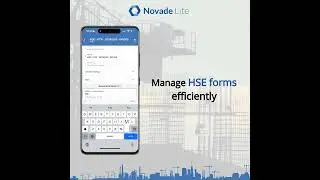 Manage HSE Compliance with Novade Lite