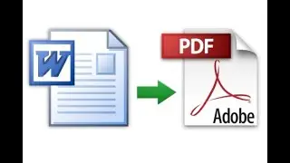 Convert word to PDF || How To Convert a Word documents to PDF || Technology Expert