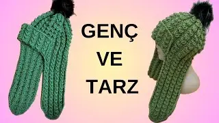 GENÇLER BU BEREYE BAYILACAK Atkılı Genç Beresi