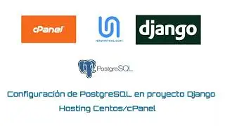 PostgreSQL configuration in Django. CentOS hosting with cPanel