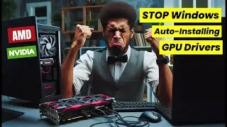 Windows Keeps Installing Bad GPU Drivers? Do This Instead