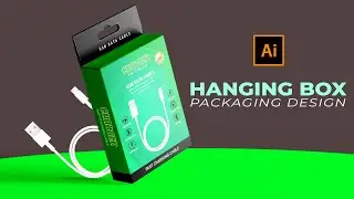 Innovative Hanging Box Packaging Design Tutorial in Illustrator