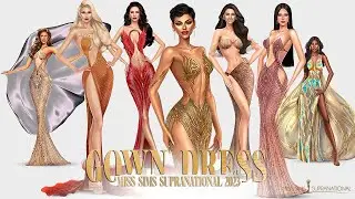 MISS SIMS SUPRANATIONAL 2023 | GOWN DRESS