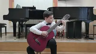 Чистик Иван, 12 лет. 1) Ф. Сор - Этюд №22, ор. 60. 2) Ф. Карулли - Прелюд.