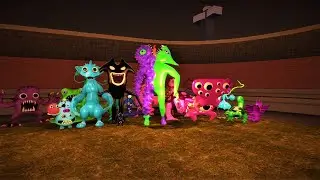 NEW SCARIEST CHARACTER  Garten of banban 4 / Garry,s mod