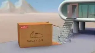 hover bike - funny animation