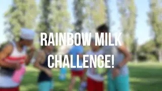 Rainbow Milk Challenge
