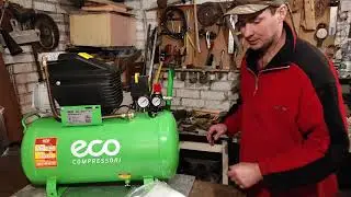ECO AE-501-3 Compressor Review: First Run. 