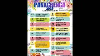 Baguio Panagbenga Festival 2026 Activities