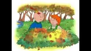 CAILLOU BARRE LAS HOJAS