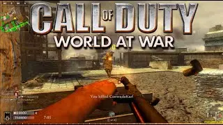 Cod: WaW 30+ Multiplayer MAYHEM  - Dome (92 Kills)
