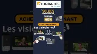 #soldes2024 interphone, motorisation, Livraison gratuite, alarme chez maisonic.com #avidsen