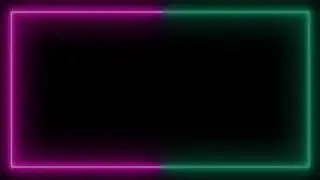 Frame animated free, Neon Light Frame no copyright, animated border, glowing frame, frame video 40