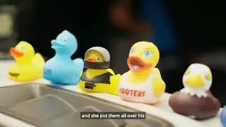 Mike presenting HELLA Ducks and its history