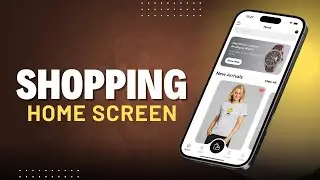 Shopping App Home Screen with SwiftUI - FREE Source Code!
