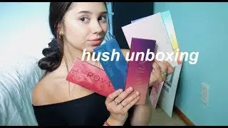 Hush Pallates Unboxing + Review!