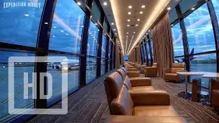 8 HOURS ✈️ Private Airport Lounge Ambience | Terminal Views | Airport Sounds