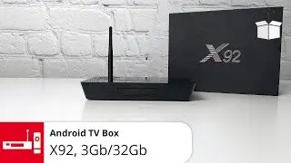 Android TV box X92// TV box for games and video in 4K