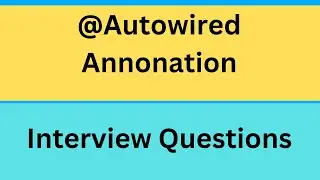 Autowired Annotation in spring boot | Spring | Autowire | Dependency Injection | Spring Boot