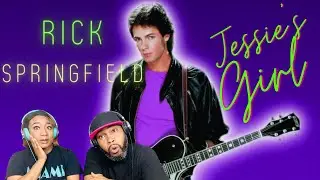 FIRST TIME HEARING RICK SPRINGFIELD JESSIE'S GIRL |REACTION