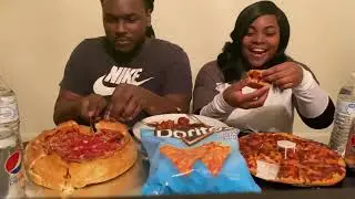 Pizza Muckbang (Starting YouTube)!!!