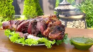 PERFECT LAMB'S LEG IN TANDOOR! Delicious lamb with mint!
